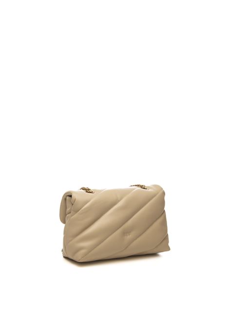 beige love puff shoulder bag PINKO | 100038-A0F2LOVE PUFF-C50Q
